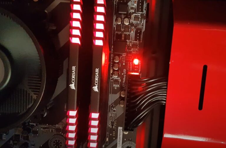 How To Fix The Red Cpu Light On A Motherboard What Does It Mean